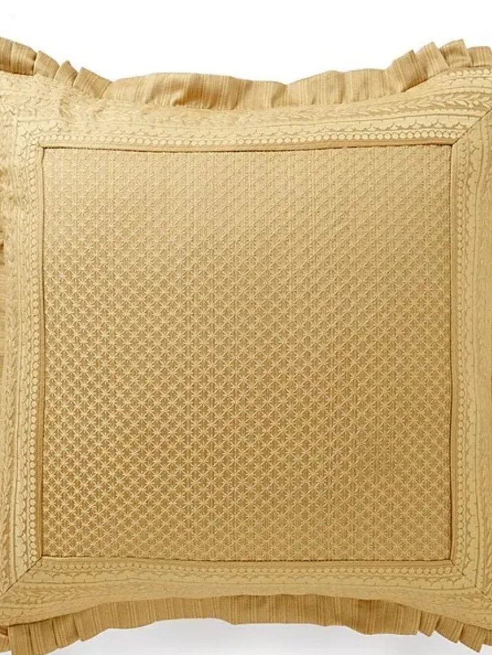 J. Queen New York Pillow Pleated Napolean Euro Sham